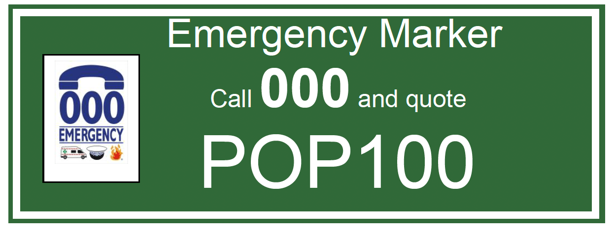 Emergency Marker unique alpha code